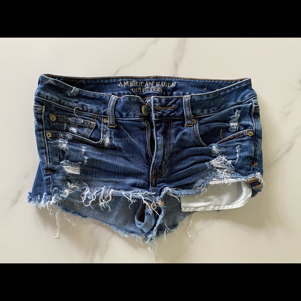 American Eagle Jean Shorts Size 6